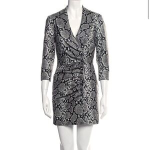 Retrofete lamb leather dress